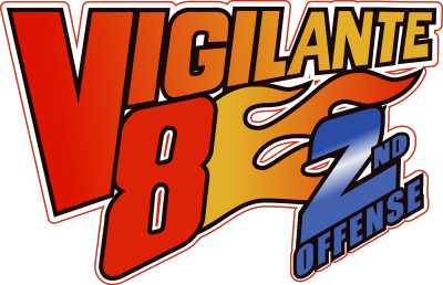 Vigilante 8 2nd Offense logo for Sega Dreamcast